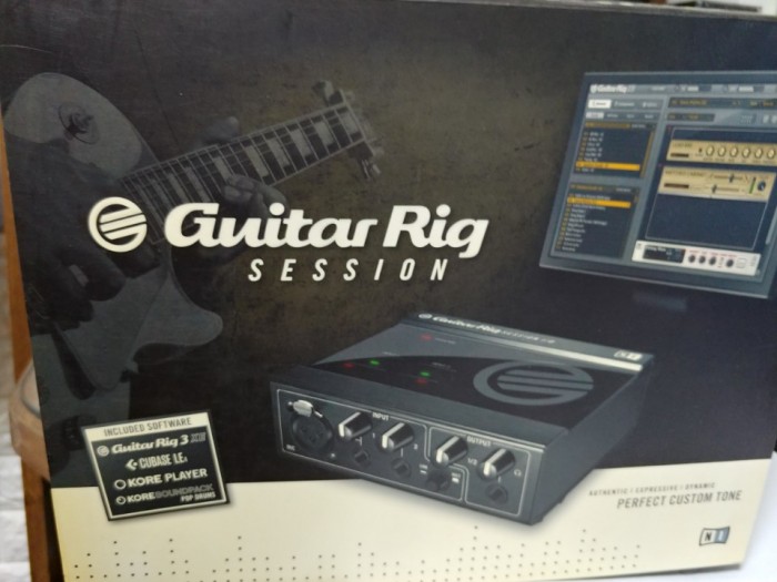 기타릭세션I/O guitar rig session I/O 오디오 인터페이스 판매합니다