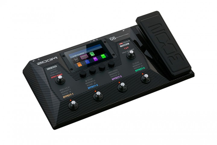 Zoom G6 multi-effects 기타 페달