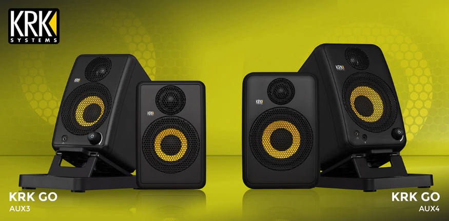 サブたにページ 新品未開封】KRK GO AUX 3 ポータブルモニタースピーカー（KRK