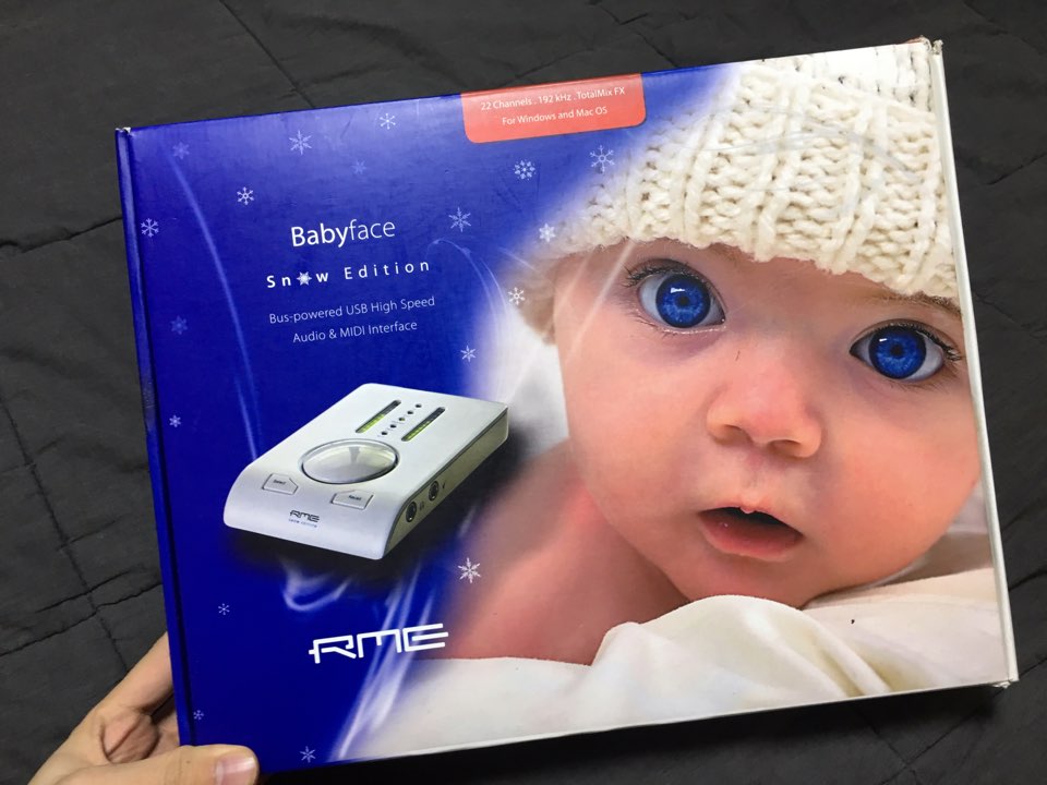 RME babyface SNOW Edition そこそこおまけ付き