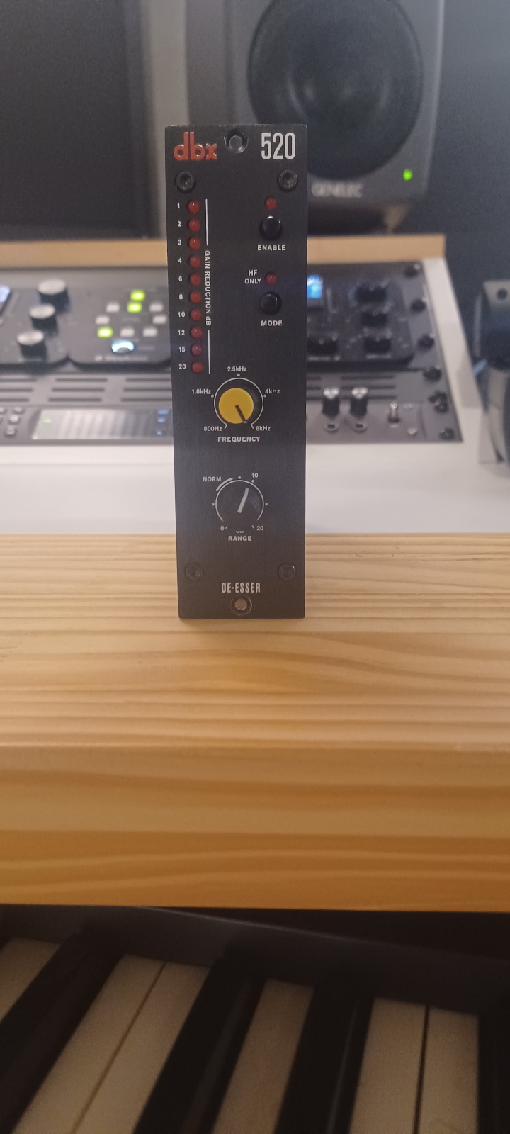 dbx 520 De-Esser 本体 dbx 520 500 시리즈 디에서 de-esser deesser