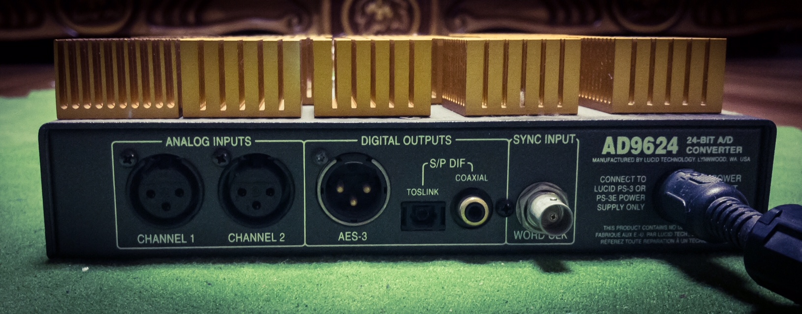 DA 9624 / AD 9624 変換器 lucid Lucid AD 9624 24-Bit A/D Converter | Reverb