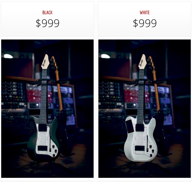 Lineage MIDI guitar