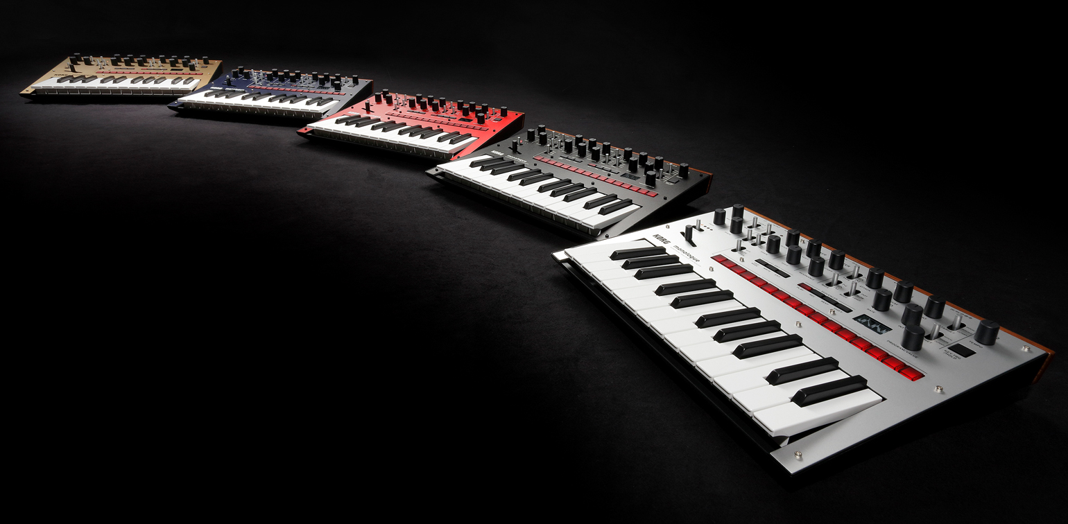 Korg - monologue KORG monologue ゴールド + volca f