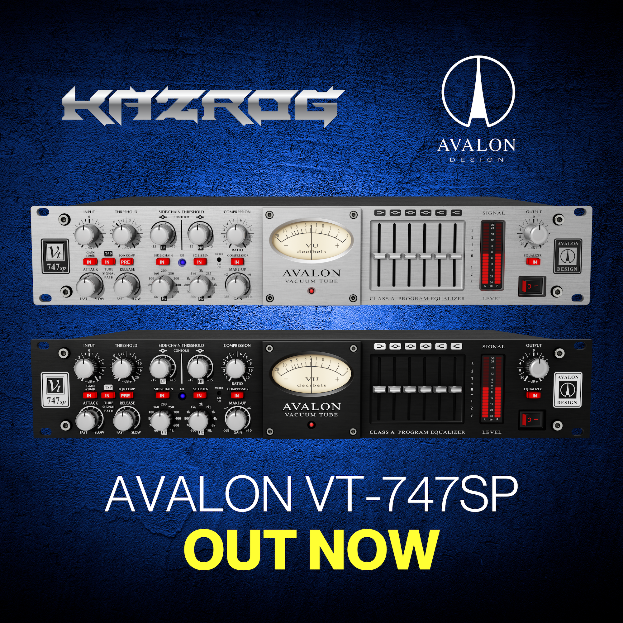 Avalon VT-747SP Native Plugin 출시