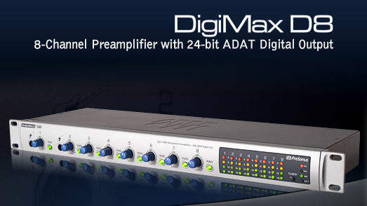 PreSonus DigiMax D8