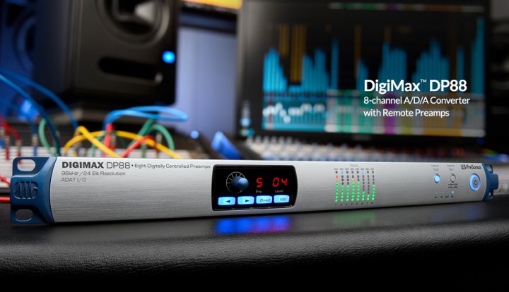 配信機器・PA機器・レコーディング機器 Presonus DIGIMAX DP88 8ch MicPre adat Summer NAMM 2015: PreSonus DigiMax DP88 (Video)