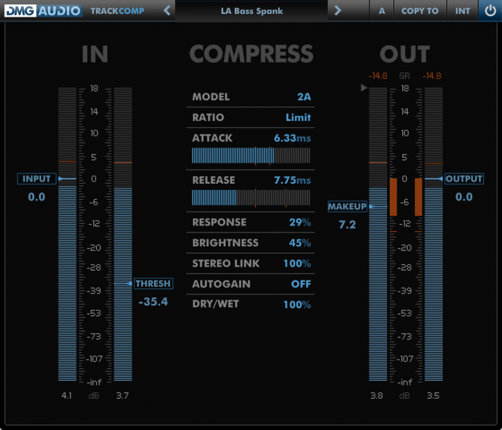 DTM・DAW DMG AUDIO TRACKCOMP 2 DMG Audio TrackComp review | MusicRadar