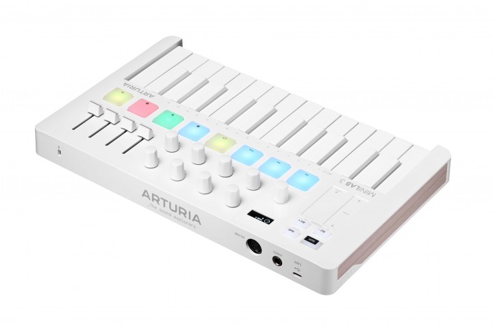 Arturia MiniLab 3 Alpine White 발표