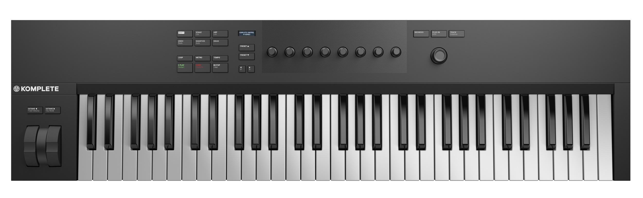 NI 가 직접 개발한 키베드. Komplete Kontrol A