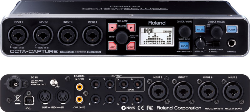 Roland OCTA-CAPTURE 의 소소한 리뷰 및 TIP Roland OCTA-CAPTURE 의 소소한 리뷰 및 TIP